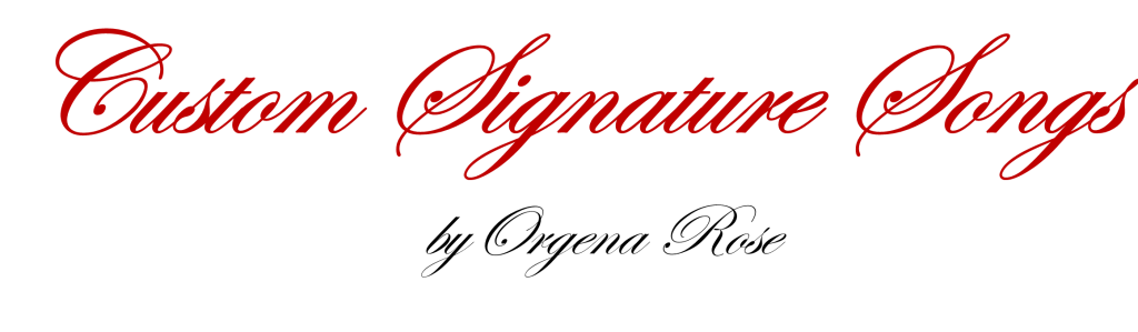 Custom Signature Songs Banner